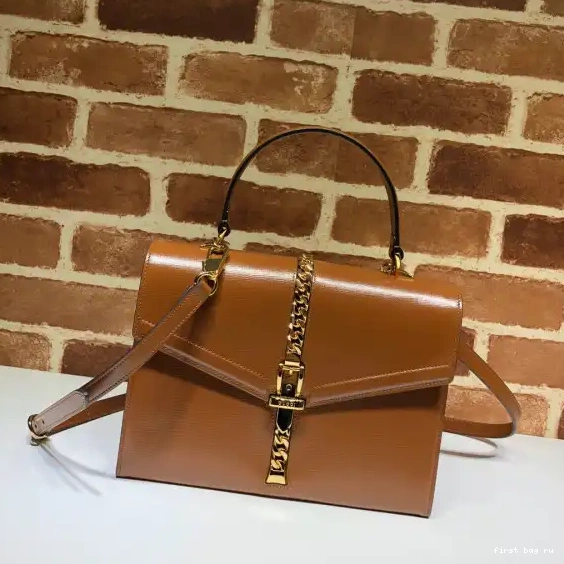 First bag ru Sylvie handle top small 1969 bag Gucci 0706